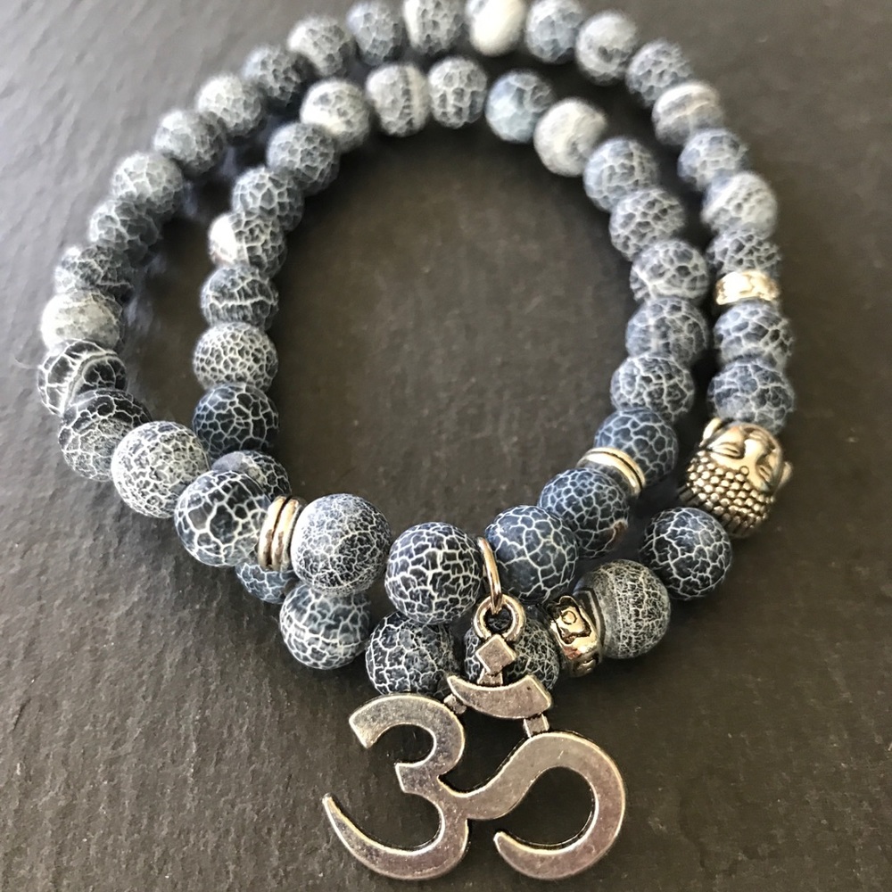 Various Gemstone Mala bracelets - Picture 7 of 15